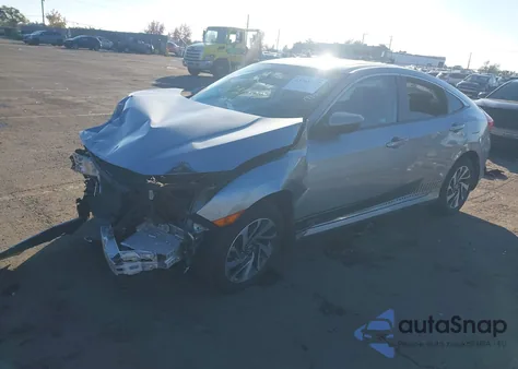 2016 Honda Civic Ex из США, поврежденный, VIN 19XFC2F77GE247552